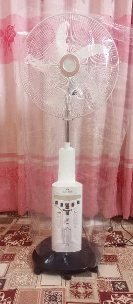 New Rechargeable floor fan 12v AC DC long back up 0