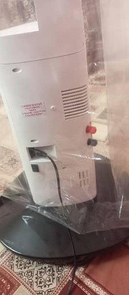 New Rechargeable floor fan 12v AC DC long back up 5