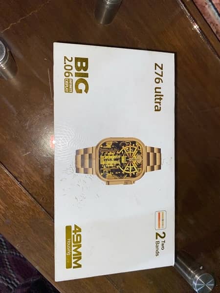 Z76 ultra watch gold edition 3