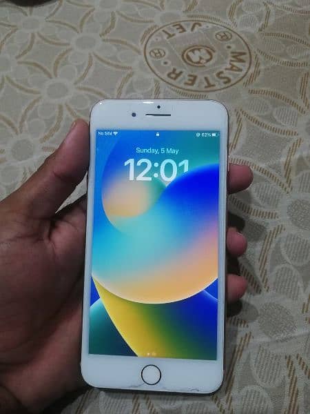 I phone 8 plus 64 GB JV 4 month SIM time available with original Shape 6
