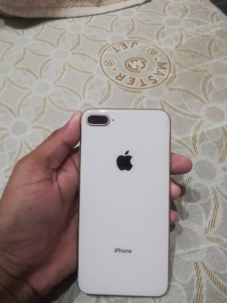 I phone 8 plus 64 GB JV 4 month SIM time available with original Shape 8
