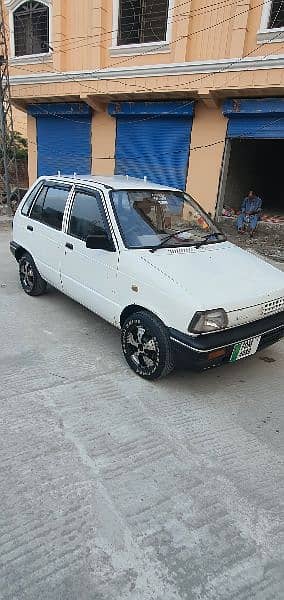 Suzuki Mehran VX 1990 Punjab Registered Life Time Token Paid 6