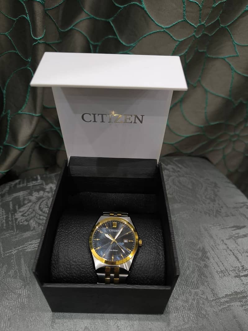 Citizen Men's Classic Corso Eco-Drive Watch, 3-Hand Date, Luminous Ha 8