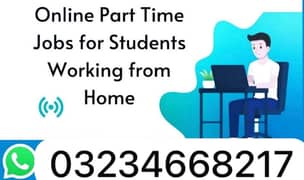 required male females or students for online working
