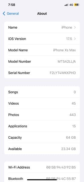 Iphone XS Max 64 GB Non Pta 2