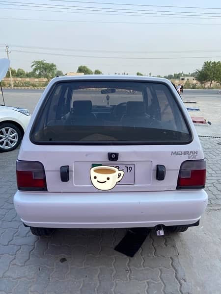 Mehran 2019 Total Geniun white colour power window and steering 5