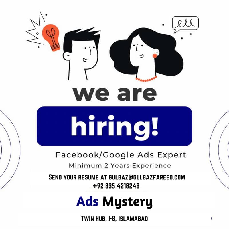 Looking for Facebook and Google ads expert 0