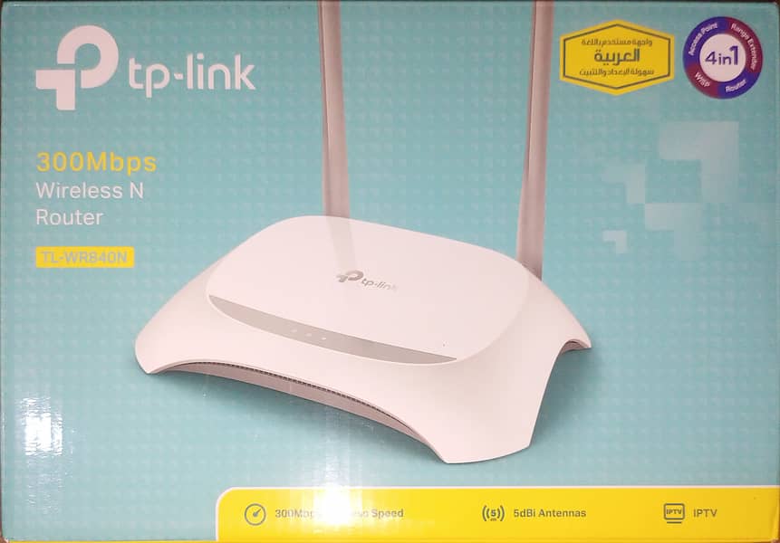 TP-LINK router | TLWR840 1