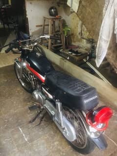 1990 Honda 125 Black color