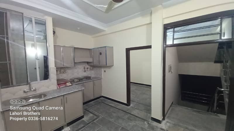 Like a Brand New 2 Bedroom Flat Available for Rent With Only Electricity Gas Cylinder and Water Tanker In Airport Housing Society near Gulzare Quid and Express Highway 4