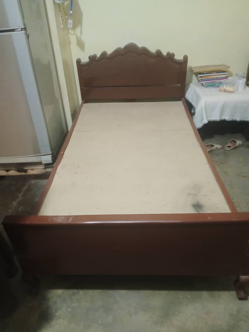 Pure Tali Wooden 2 Single Beds for Sale 1