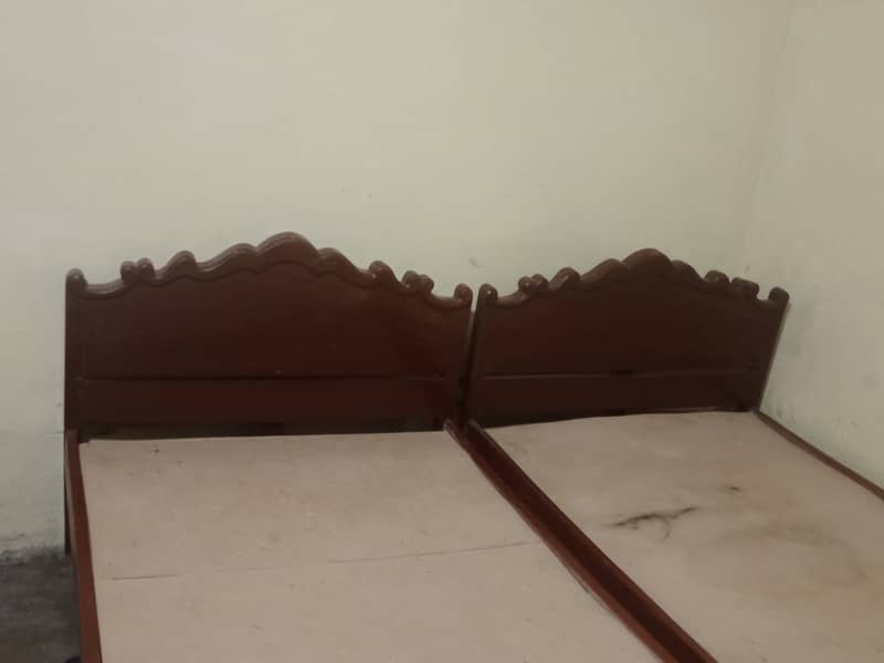 Pure Tali Wooden 2 Single Beds for Sale 4