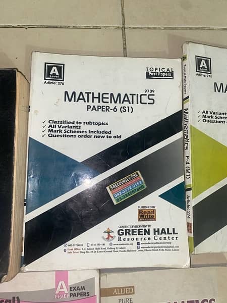 A level maths books 1