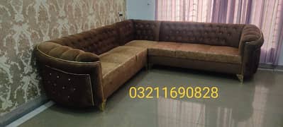 L Shape Sofa, Corner Sofa set, Bed, Dining, Center Table, Furniture