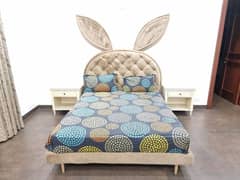 Rabbit themed bed
