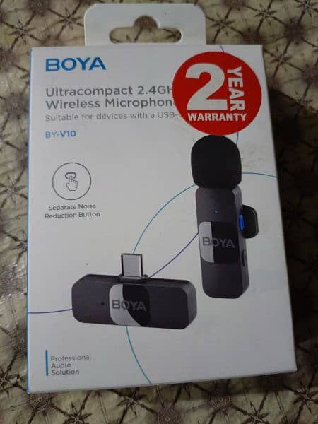 Boya ultracompact wirelesa mic 0