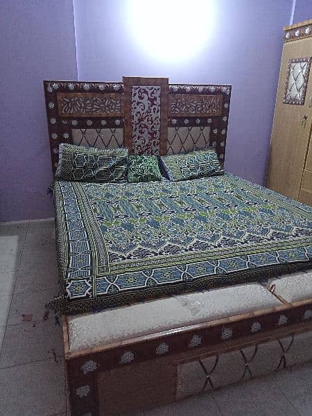 King Size Bed With Mattress 2