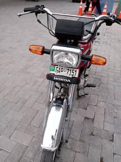 Honda CD70 2013 Model num 0316\\5622206