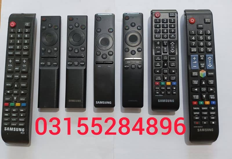 Haier/TCL/Sony/ Eco-star/Samsung Smart original voice remote control 3