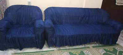 Beautiful sofa set with 3 PCs  (For urgent sale)