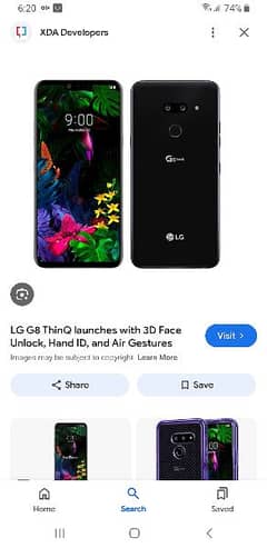 LG G8 Duel Sim Global