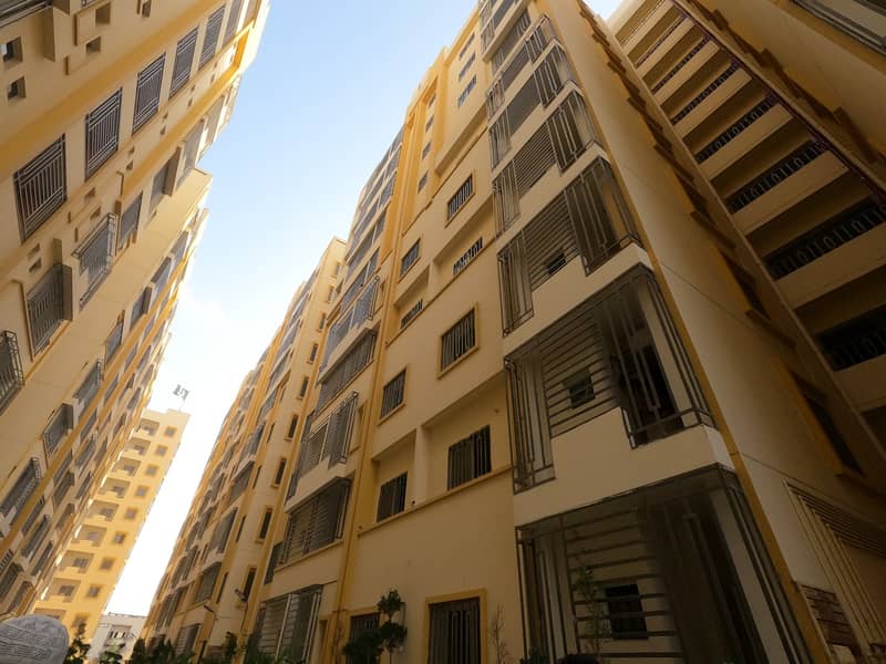 Prime Location 1050 Square Feet Flat available for sale in Malir Town Residency if you hurry 4