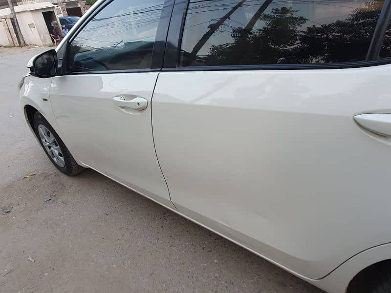 Toyota Corolla 2014  xli to GLI convert bumpr to bumpr original manual 4