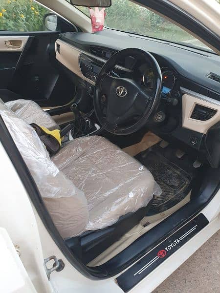 Toyota Corolla 2014  xli to GLI convert bumpr to bumpr original manual 8