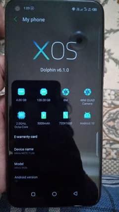 Infinix Note 7 lite 4 18 10 by 10 Fresh