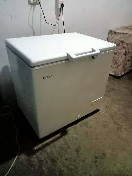 Haier deep freezer in excellent condition. 03185651253 my WhatsApp num 1