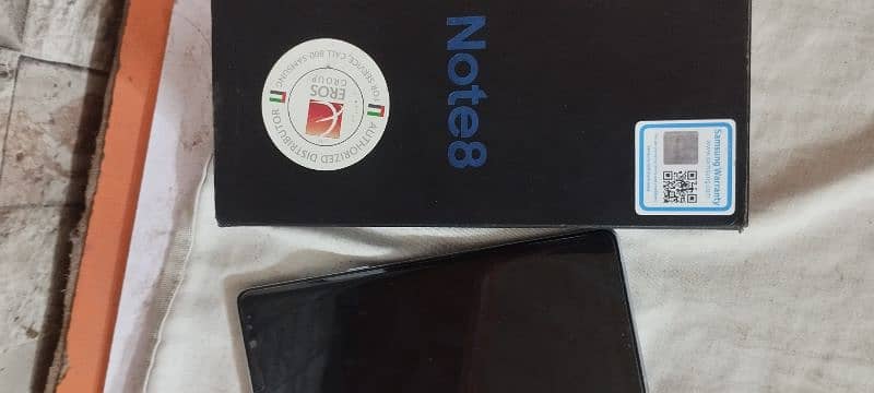 Samsung note 8 box 6 gb 1