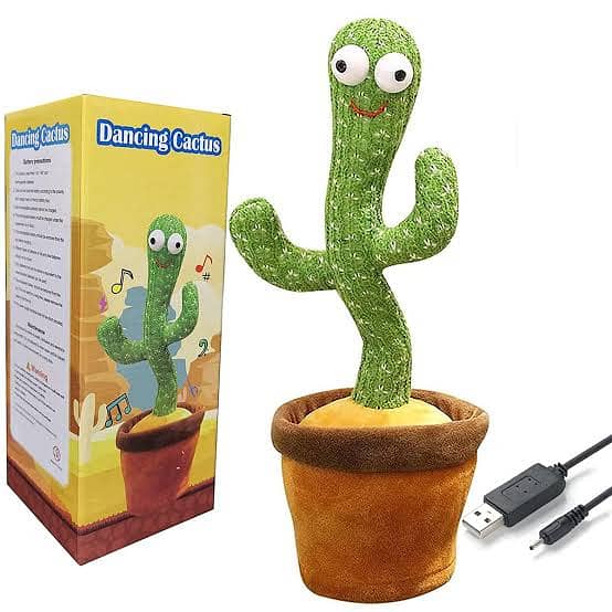 with FREE DELIVERY + Rechargeable Dancing Cactus Toy (without Box) 2