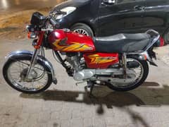 Honda CG-125_Model-2021_1st owner Hyderabad registered