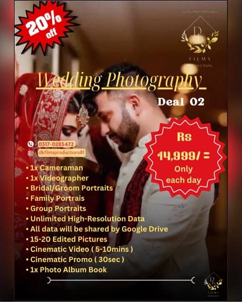 we provide your best moments in only 4,999rs Per day 18