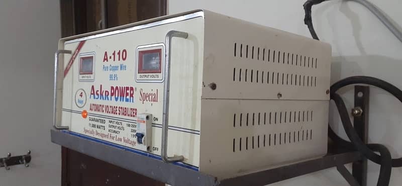 stabilizer Askr power 11,000 Vat fresh condition 1