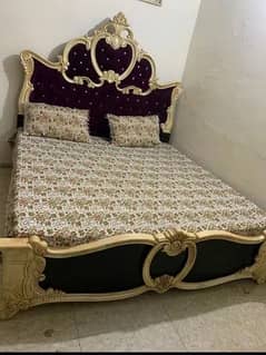 bed set double bed dressing and almari