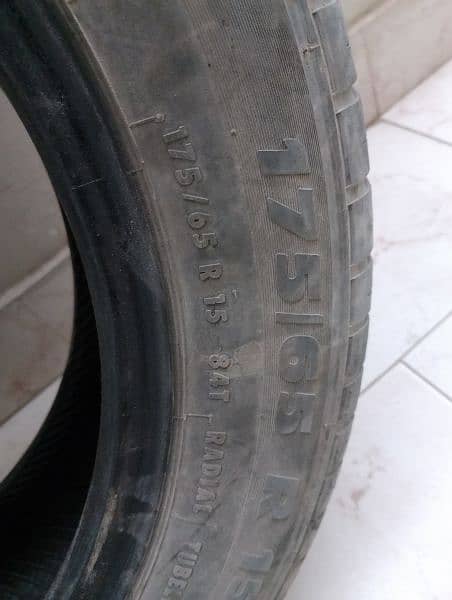 Euro star 15" tyre used 3