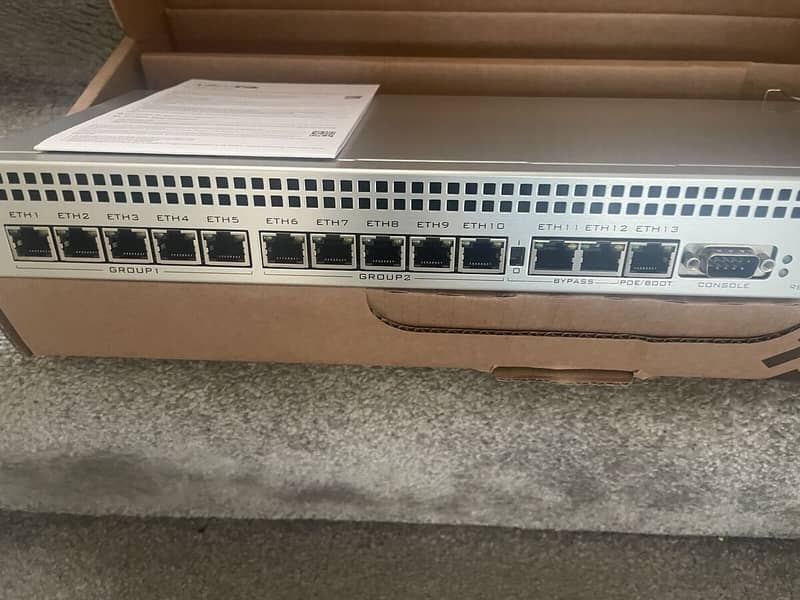 RB1100AHx4 Dude Edition - Ethernet routers - MikroTik Powerful 1U 1