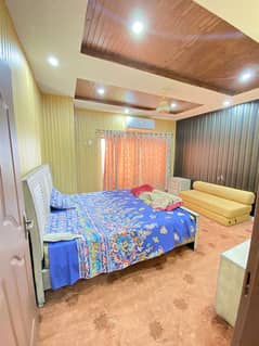 Fully furnished flat for rent 2 beds available in bharia town phase 7