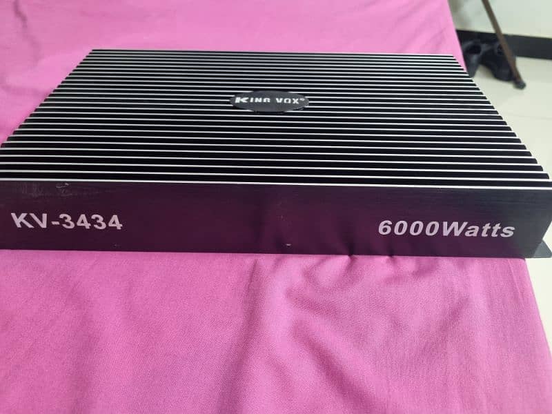 King Vox 6000watts Amplifier 4 Channel 3