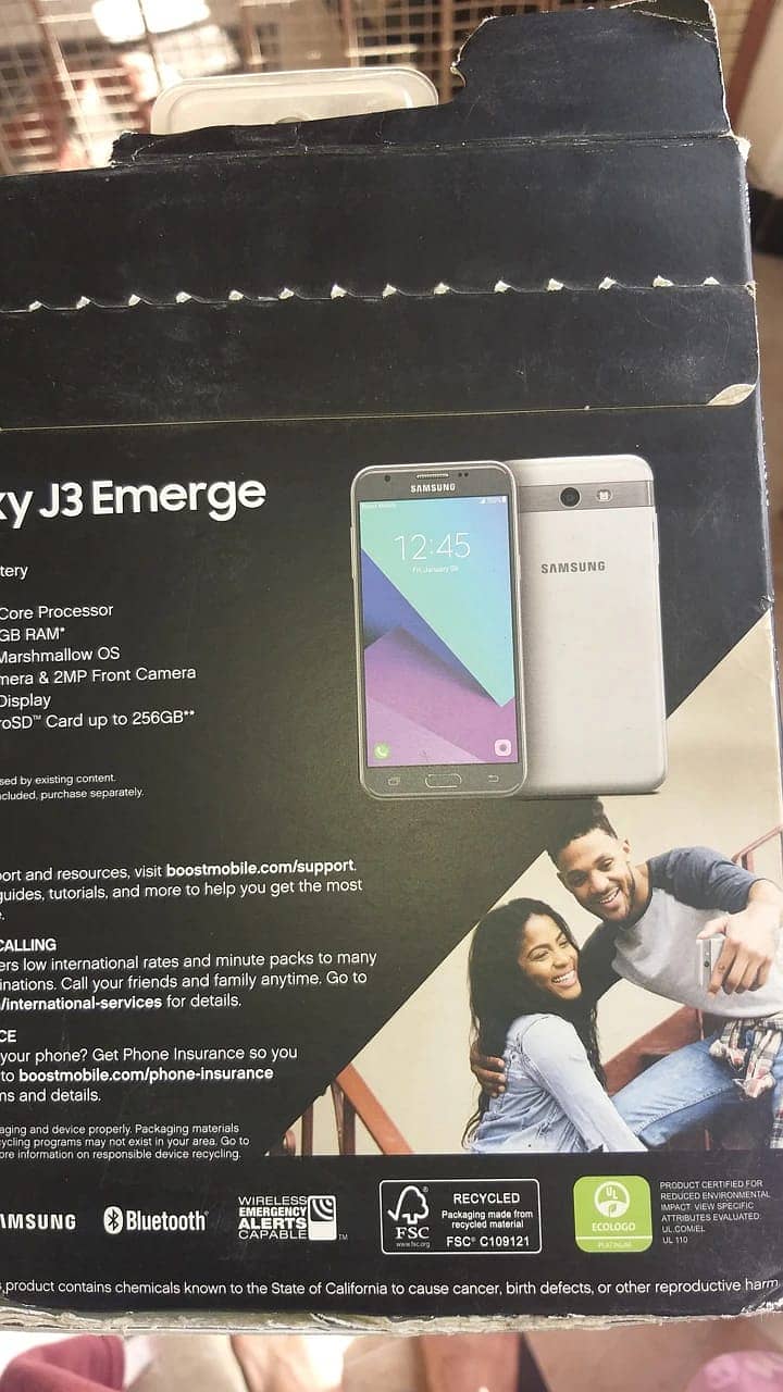 Samsung j3 Emerge 0