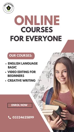 Online Courses (Starting from 3000 per month)