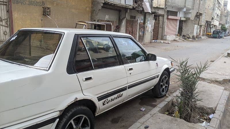 Corolla 1986 (AE-82) EFI 16 valve original on chassis 6