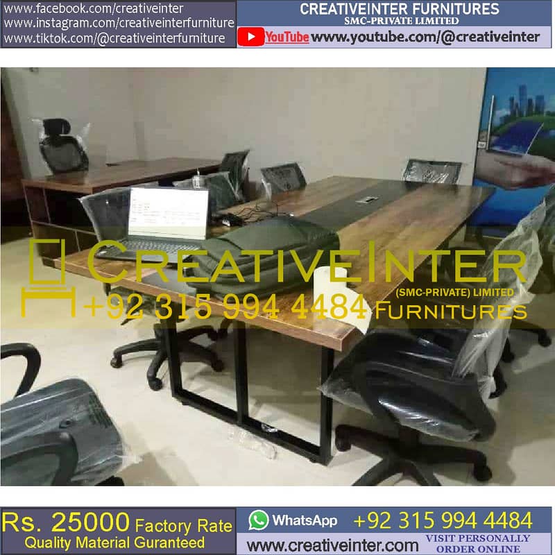 Office Workstation meeting Conference Reception Counter Table Chair 3