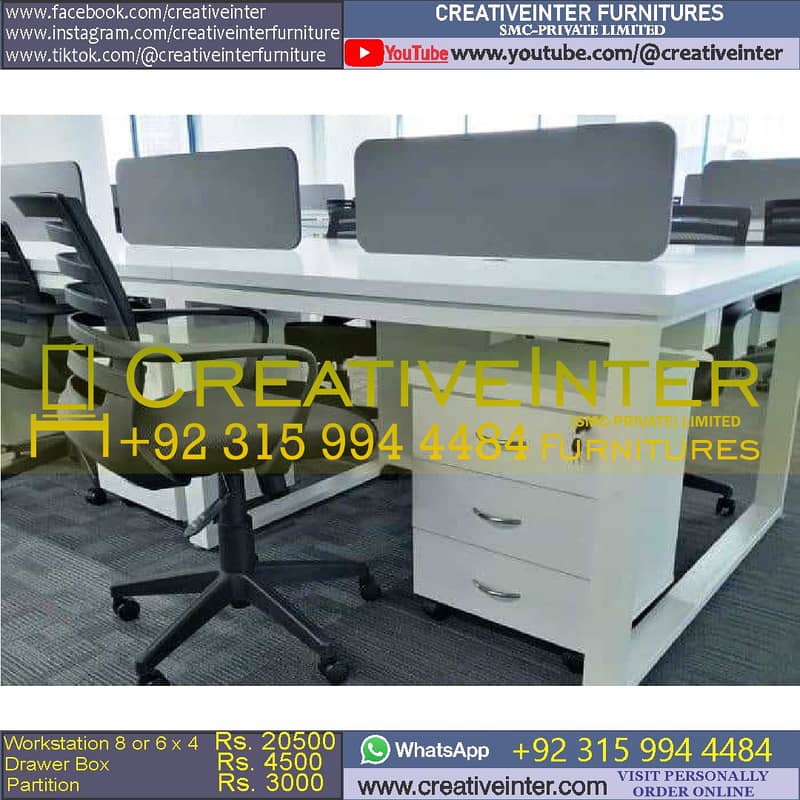 Office Workstation meeting Conference Reception Counter Table Chair 10