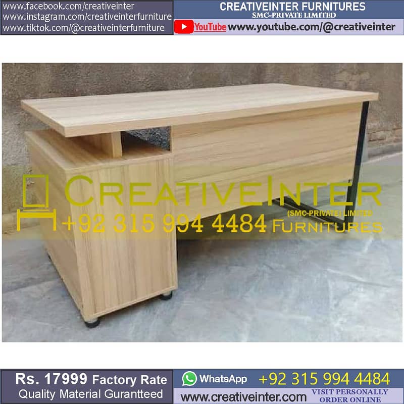 Office Table CEO Executive Office Furniture Workstation Meeting Desk 13