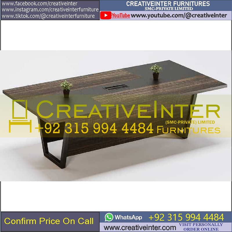 Office Workstation meeting Conference Reception Counter Table Chair 6