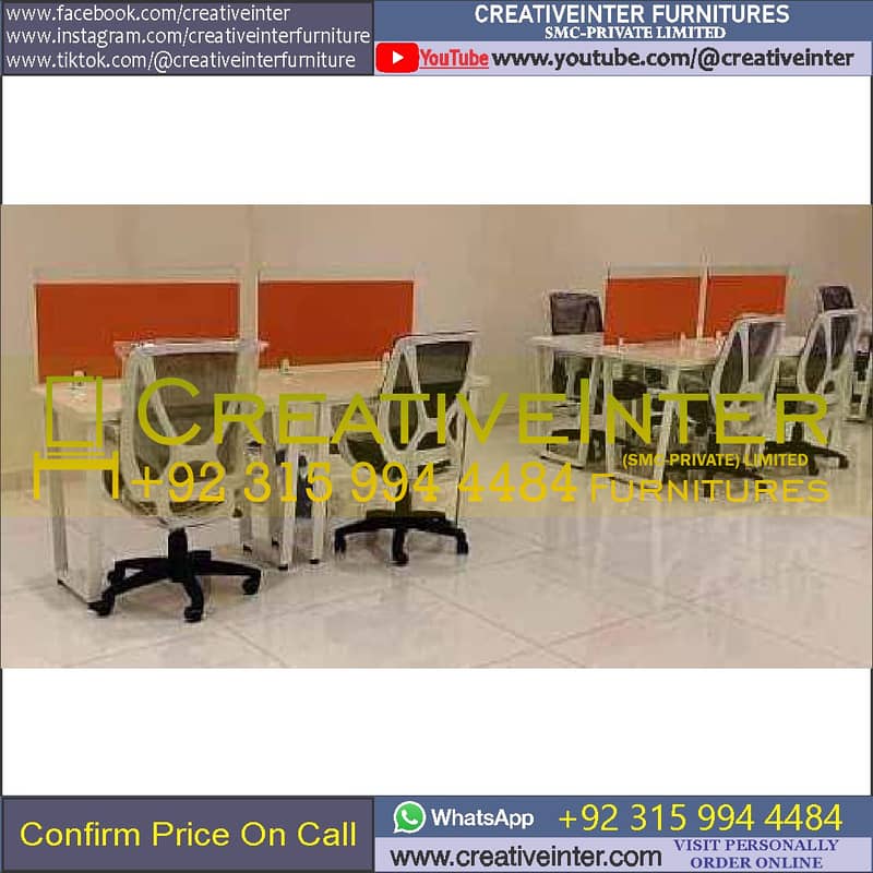Office Workstation meeting Conference Reception Counter Table Chair 5