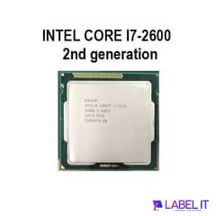 I7 2nd generation processor 0