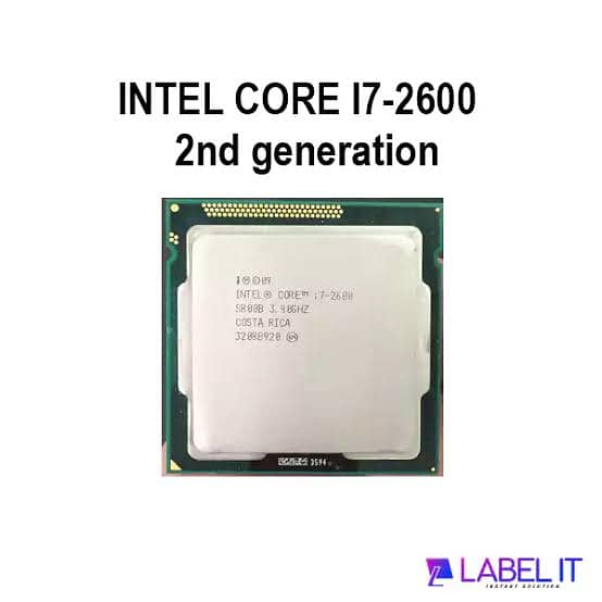 I7 2nd generation processor 0